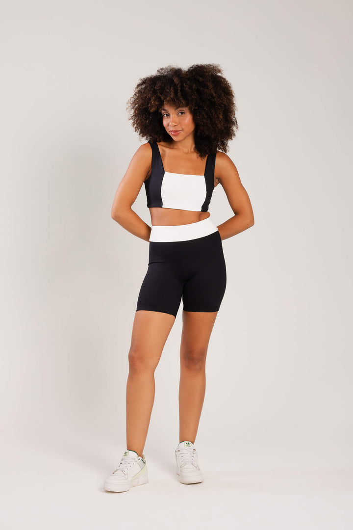 Conjunto Top Dupla Face e Bermuda Aurora