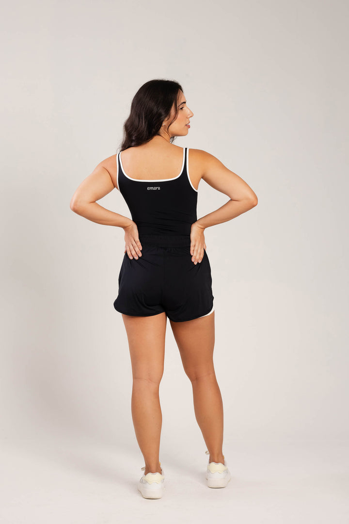 Conjunto Body Maiô Alba e Short Duplo Flow