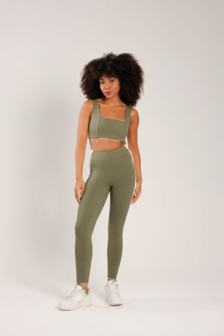 Conjunto Top Dupla Face e Calça Aurora