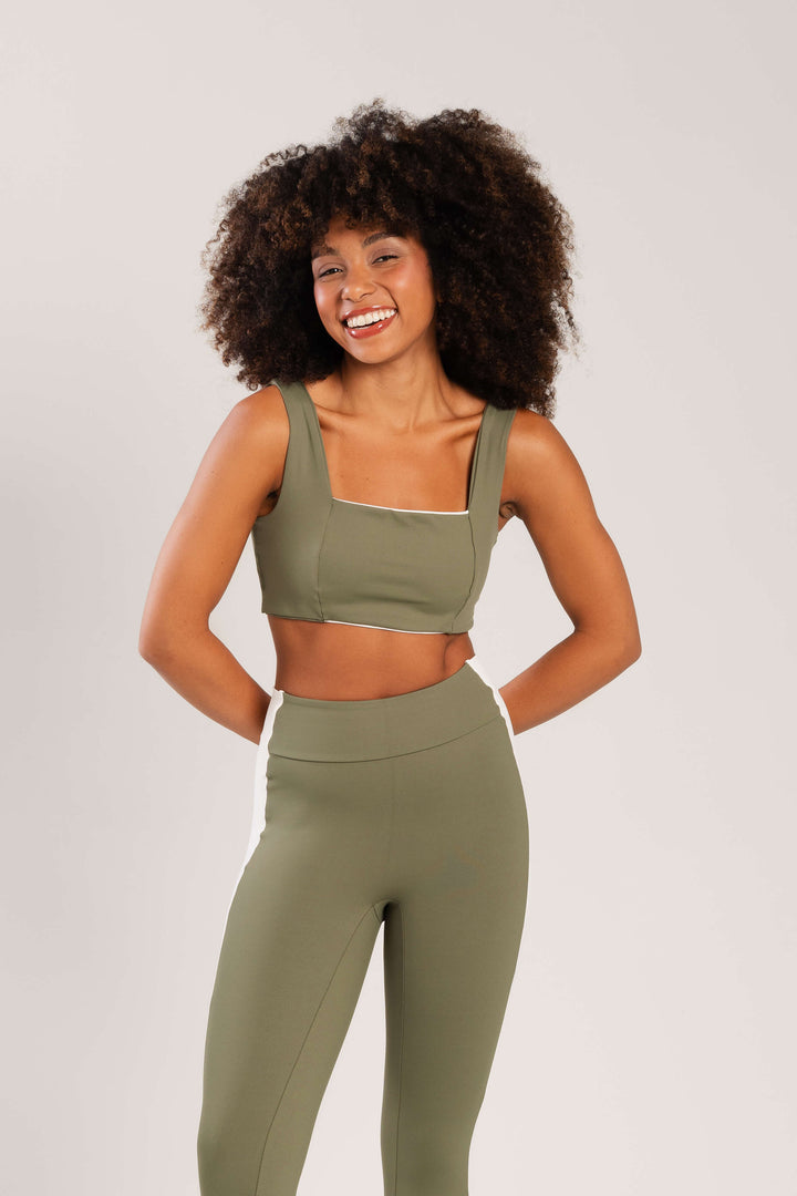 Conjunto Top Dupla Face e Calça Aurora