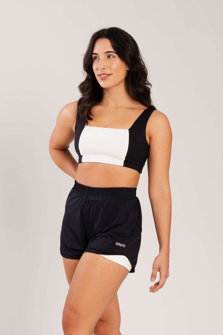 Conjunto Top Dupla Face e Short Duplo Flow