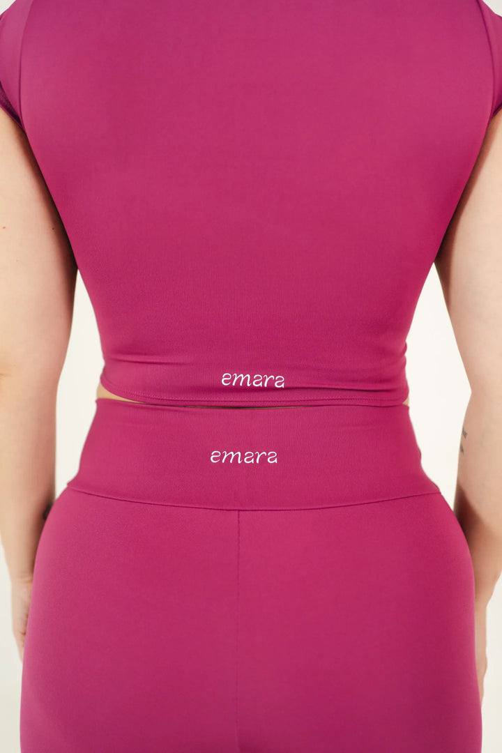 Conjunto Bermuda Brisa e Cropped Brisa